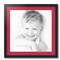 ArtToFrames 24x24" Matted Picture Frame with 20x20" Single Mat Photo Opening Framed in 1.25" Black and 2" Mat (FWM-3926-24x24)